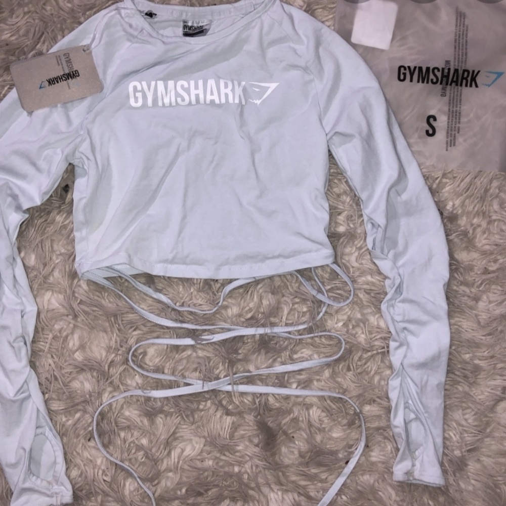 Gymshark ribbon long sleeve top